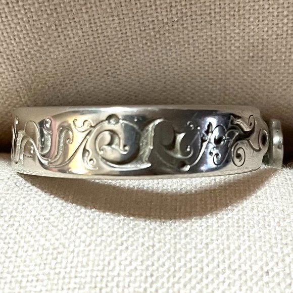 Paul McCartney Fidelity Investment  Music Lives Pewter Cuff Bracelet NWOB - Picture 2 of 7